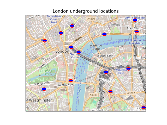 London underground locations